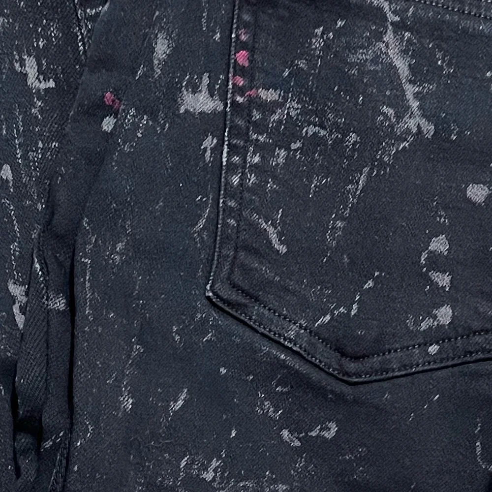 Anthropologie CoH Citizens Of Humanity Rocket Splatter Skinny Jeans - Picture 6 of 9